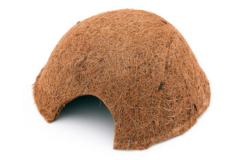 Úkryt pro plazy z kokosového vlákna malý